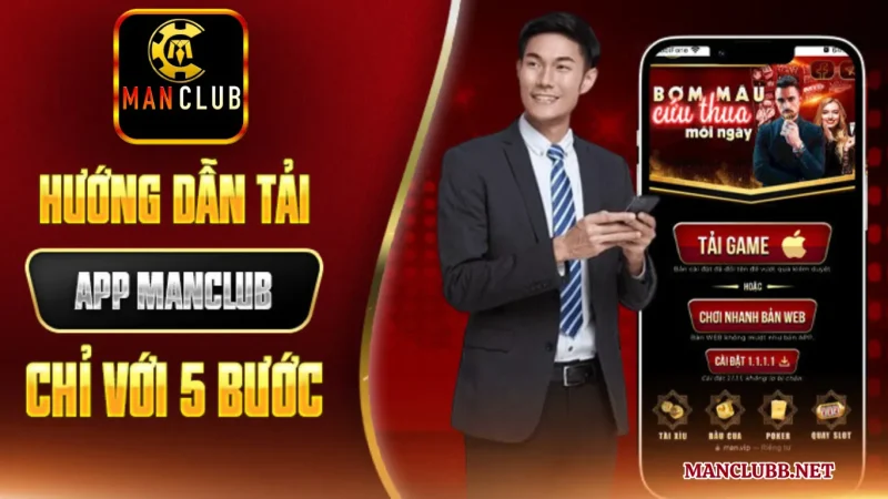 Hướng dẫn tải app Manclub trên điện thoại